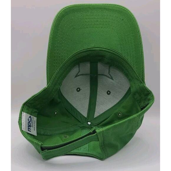 John Deere‎ Embroidered Green Yellow Adjustable Hat Moline Illinois Dealer Sales - Picture 6 of 9
